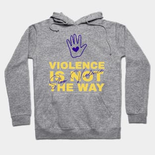 domestic violence awareness Hoodie